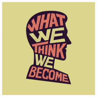 What We Think We Become Sticker