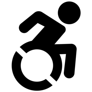 Wheelchair Handicapped Icon Sticker