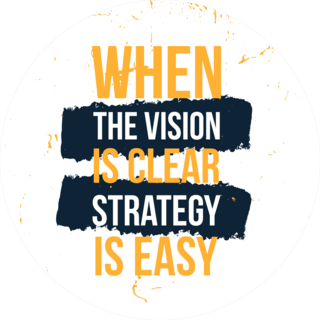 When the Vision is Clear Sticker