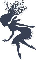 Whimsical Fairy Sticker