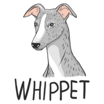 Whippet Label Sticker