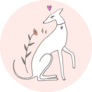 Whippet Lovely Sticker