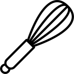 Whisk Icon Sticker