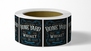Whiskey Company Square Roll Labels