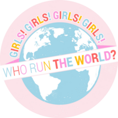 Who Run The World? Girls! Sticker