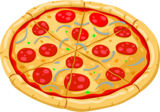 Whole Pepperoni Pizza Sticker
