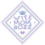 Wife Mom Boss Art Sticker