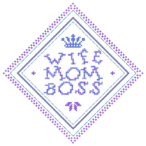 Wife Mom Boss Art Sticker