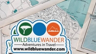 Wild Blue Wander Die Cut Cling Stickers