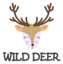 Wild Deer Bohemian Sticker