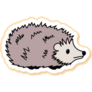 Wild Hedgehog Sticker