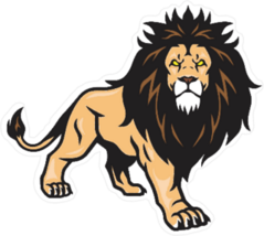 Wild Lion Sticker