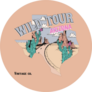 Wild Tour Vintage Arizona State Illustration Sticker