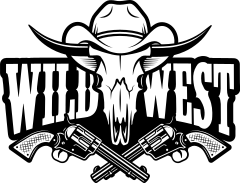 Wild West Cowboy Sticker