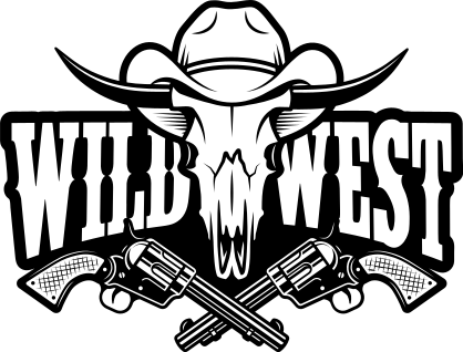 Wild West Cowboy Sticker