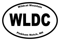 Wildcat Mountain Oval Sticker