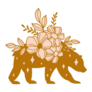 Wildflowers Celestial Bear Sticker