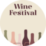 Wine Festival Poster Sticker