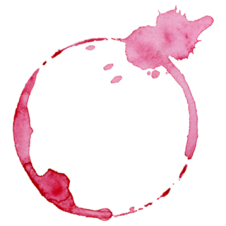 Wine Glass Mark Sticker