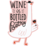 Wine Goose Sticker