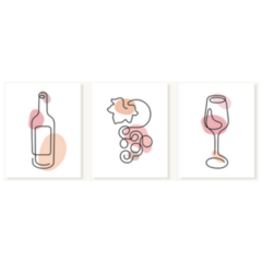Wine Posters Illustration Sticker
