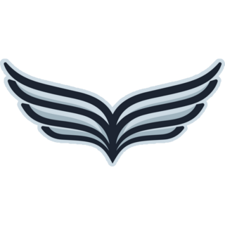 Wing Logo Sticker