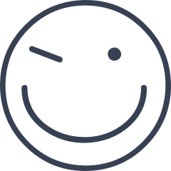 Winking Face Sticker