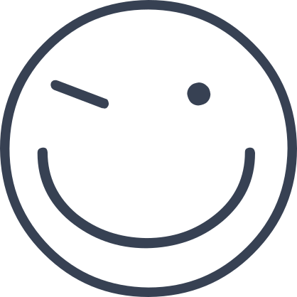 Winking Face Sticker