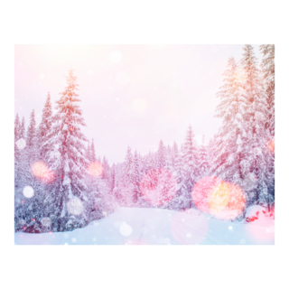 Winter Majestic Mountains In Snow Stickers 