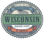 Wisconsin Badge Sticker