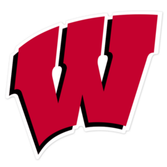 Wisconsin Badgers NCAA Logo Sticker