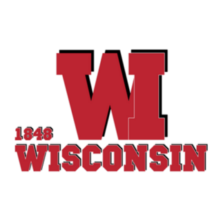 Wisconsin Inscription And Founded 1848 Sticker