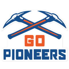 Wisconsin-Platteville Pioneers NCAA Logo Sticker