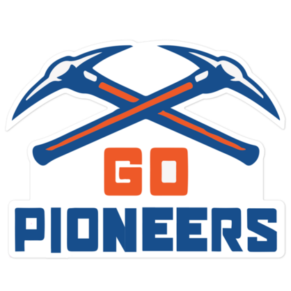 Wisconsin-Platteville Pioneers NCAA Logo Sticker