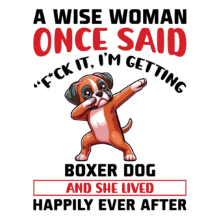 Wise Woman Boxer Sticker