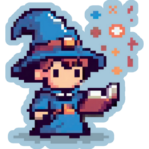 Wizard Child Sticker