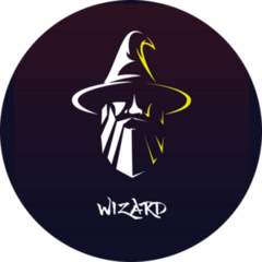 Wizard Font Sticker