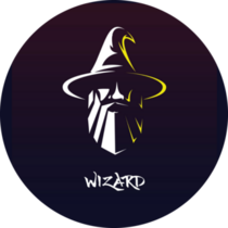 Wizard Font Sticker