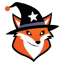 Wizard Fox Sticker