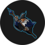Wizard Gaming Mascot Sticker