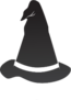 Wizard Hat Icon Sticker