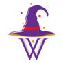 Wizard Hat Logo Sticker
