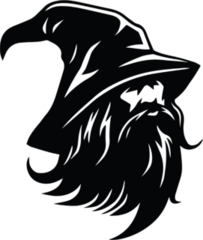 Wizard Head Sticker
