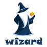 Wizard Magician Logo Sticker