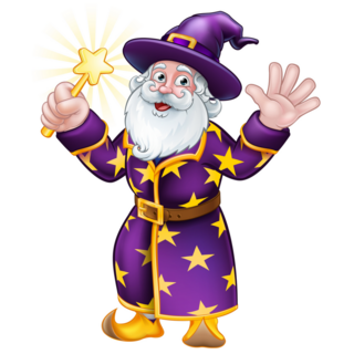 Wizard Magician Sticker