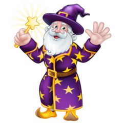 Wizard Magician Sticker