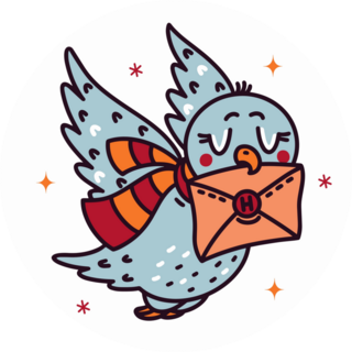 Wizard Note Owl Sticker