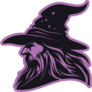 Wizard Warlock Purple Sticker