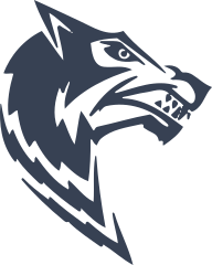 Wolf Head Growling Sticker