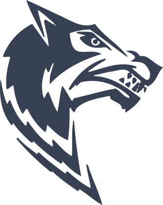 Wolf Head Growling Sticker